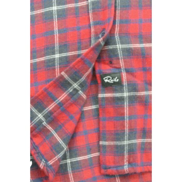NWT Rails Red & Blue Plaid Collared Shirt Flannel XS - Picture 6 of 12